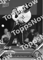 Evan Carter 2023 Topps NOW #839 Card Details