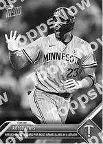 Breaks Twins Record for Most Grand Slams in a Season