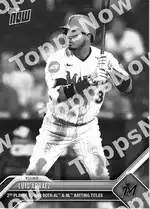Luis Arraez, Luis Arraez 2023 Topps NOW #954 Card Details