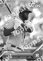 Tied for Most Bases (20) in 1st 3 Postseason Games