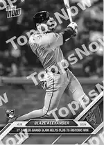 Blaze Alexander 2024 Topps NOW #100 カード情報