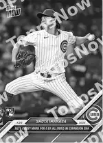 Shota Imanaga 2024 Topps NOW #105 Card Details