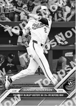 Gunnar Henderson 2024 Topps NOW #133 Card Details