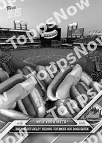 Breaks Citi Field Record for Most Hot Dogs Eaten 2024 Topps NOW #146 カード情報