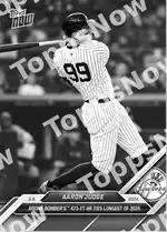 Aaron Judge 2024 Topps NOW #172 Card Details