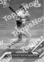Shohei Ohtani 2024 Topps NOW #1 カード情報