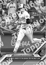 Gunnar Henderson 2024 Topps NOW #211 カード情報