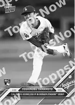Yoshinobu Yamamoto 2024 Topps NOW #24 カード情報