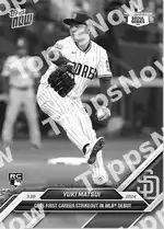 Yuki Matsui 2024 Topps NOW #2 Card Details