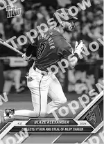 Blaze Alexander 2024 Topps NOW #32 カード情報