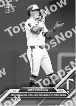 Jose Miranda 2024 Topps NOW #376 カード情報