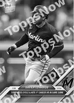Xavier Edwards 2024 Topps NOW #485 Card Details