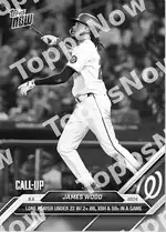 James Wood 2024 Topps NOW #522 Card Details
