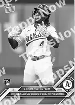 Lawrence Butler 2024 Topps NOW #651 Card Details