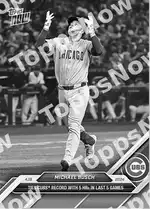 Ties Cubs Record with 5 HRs in Last 5 Games