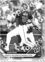 James Wood - 2025 MLB Topps NOW® - Card 100 - PR: 1749
