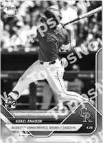 Adael Amador 2025 Topps NOW #109 Card Details