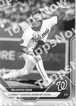 MacKenzie Gore - 2025 MLB Topps NOW® - Card 10