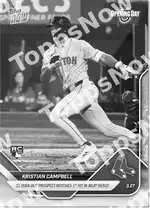 Kristian Campbell - 2025 MLB Topps NOW® - Card 11