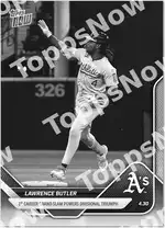 Lawrence Butler 2025 Topps NOW #125 Card Details