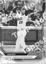 Juan Soto - 2025 MLB Topps NOW® - Card 126 - PR: 1223