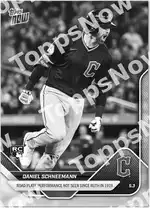 Daniel Schneemann - 2025 MLB Topps NOW® - Card 134 - PR: 758