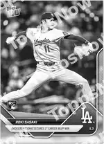 Roki Sasaki 2025 Topps NOW #137 カード情報