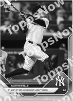 Austin Wells - 2025 MLB Topps NOW® - Card 148 - PR: 813