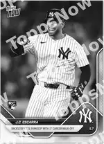 J.C. Escarra - 2025 MLB Topps NOW® - Card 153 - PR: 1247