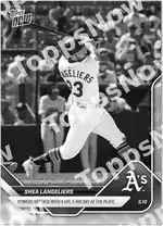Shea Langeliers - 2025 MLB Topps NOW® - Card 161 - PR: 265