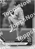 Stephen Kolek 2025 Topps NOW #163 Card Details