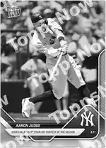 Aaron Judge 2025 Topps NOW #169 Card Details