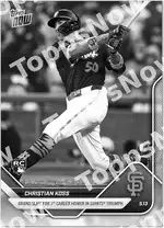 Christian Koss 2025 Topps NOW #175 Card Details