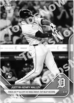Justyn-Henry Malloy - 2025 MLB Topps NOW® - Card 180 - PR: 921