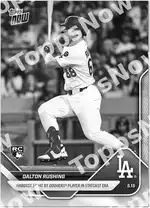 Dalton Rushing 2025 Topps NOW #183 Card Details