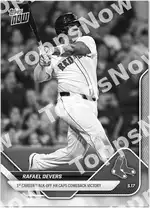 Rafael Devers - 2025 MLB Topps NOW® - Card 189 - PR: 675