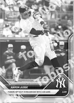 Aaron Judge 2025 Topps NOW #18 カード情報