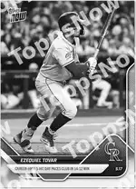 Ezequiel Tovar 2025 Topps NOW #191 Card Details