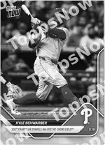 Kyle Schwarber 2025 Topps NOW #195 Card Details