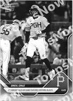 Oneil Cruz - 2025 MLB Topps NOW® - Card 206 - PR: 577