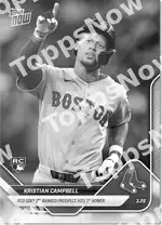 Kristian Campbell 2025 Topps NOW #20 カード情報