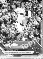 Marcelo Mayer - 2025 MLB Topps NOW® - Card 214 - PR: 4088