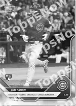 Matt Shaw - 2025 MLB Topps NOW® - Card 21 - PR: 2066