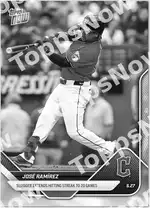 José Ramírez 2025 Topps NOW #222 カード情報