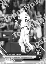 Christian Yelich - 2025 MLB Topps NOW® - Card 224