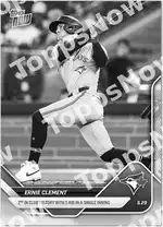 Ernie Clement 2025 Topps NOW #230 Card Details
