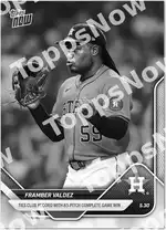 Framber Valdez 2025 Topps NOW #235 カード情報