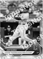 José Ramírez 2025 Topps NOW #255 カード情報