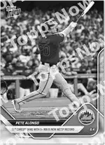 Pete Alonso 2025 Topps NOW #256 Card Details