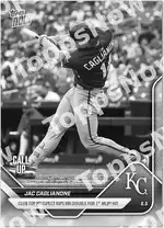 Jac Caglianone 2025 Topps NOW #262 Card Details